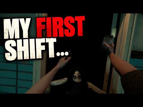 [ASMR] The Mortuary Assistant 👻 My First Haunted Night Shift | Horror Gameplay