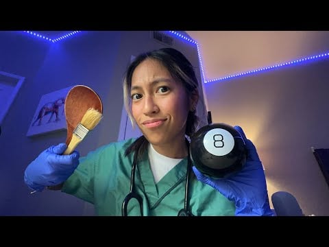 ASMR Doctor’s Check-Up Gone Wrong |Tapping, Glove Sounds & Personal Attention etc.
