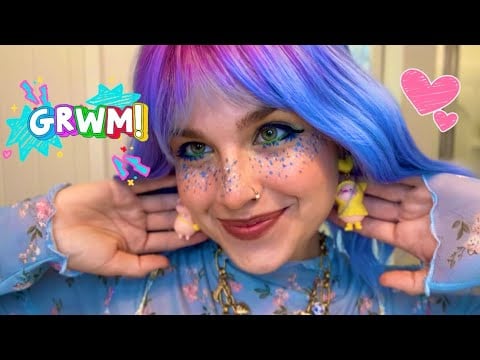 Autistic GRWM 💖 My Real Voice + Unfiltered Autistic Chaos