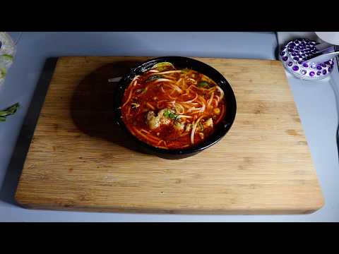 Oxtail Noodles ASMR Eating Sounds