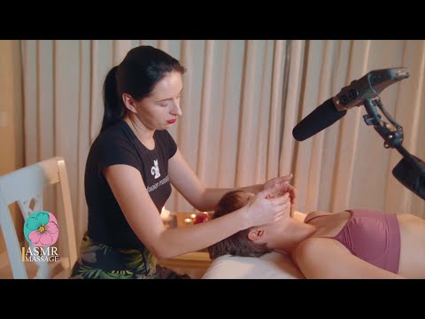 Peaceful ASMR Massage with Soft Brushes