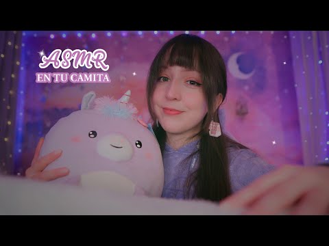 ⭐ASMR en tu Camita una Noche de Lluvia 🌧️[Sub] Atención Personal para Dormir 💜