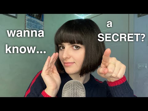 ASMR Telling You a Secret... (inaudible whispering)🤭