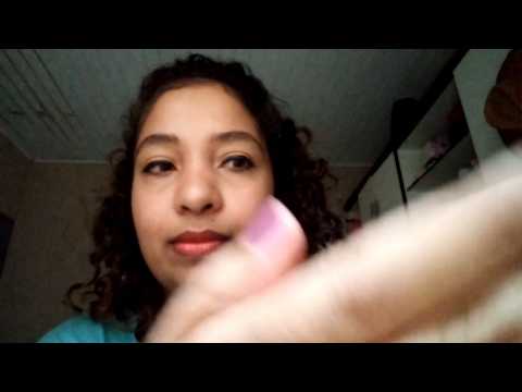 ASMR Massagem Facial Suave para relaxar antes de dormir (esponjinha, limpeza, toalha, e massagem)