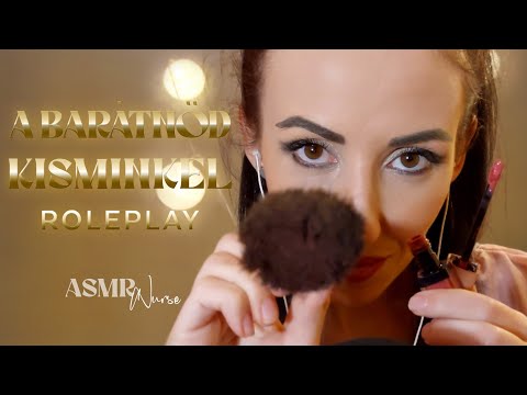 Magyar ASMR • Roleplay • Legjobb barátnő kisminkel randi előtt #makeupasmr