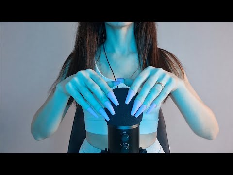 ASMR Fast & Aggressive Mic Massage,  Mic Scratching with Mic Cover