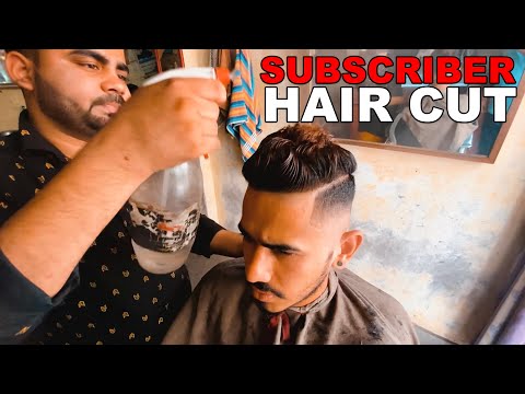 Hair Cutting, Beard Triming Asmr With Our Subscriber | Indian Barber Asmr | Indian Asmr