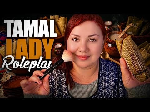 ASMR Tamal LADY with Strong Mexican ACCENT Does Your Makeup 🌮💄Roleplay 
