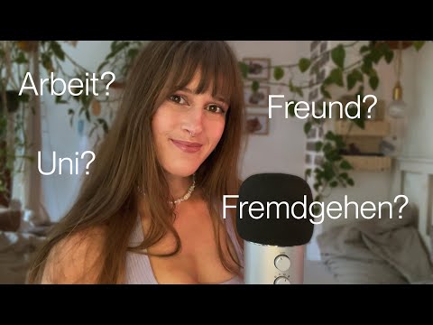 ASMR 💜 Q&A Ich beantworte alle eure Fragen | pure female whispering