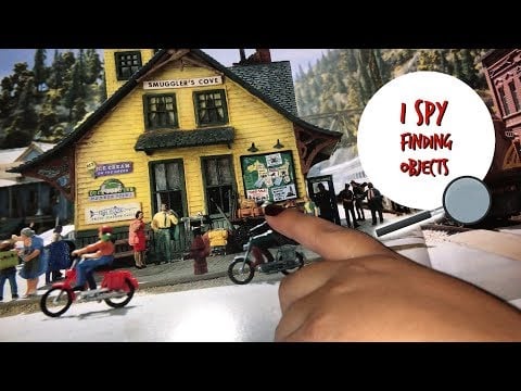 ASMR| I SPY A Book of Picture Riddles - Finding Objects