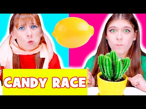 ASMR Race Challenges Party | Eating Sounds Mukbang