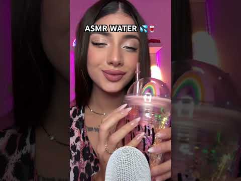 Have you hydrated yourself today? #asmr