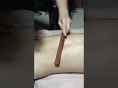TURKISH THERAPY THAT ELIMINATES ALL STRESS ON THE CHEST AND ARMS #satisfying #relaxing #asmr #shorts