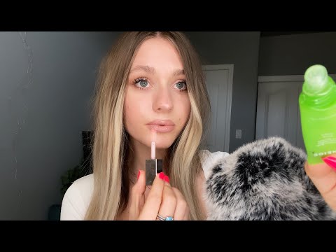 ASMR| Applying Lip Gloss on You and Me Personal Attention