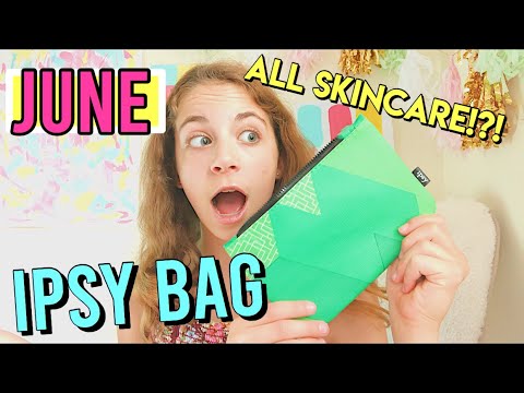 June Ipsy Bag Unboxing! All skincare!?!?