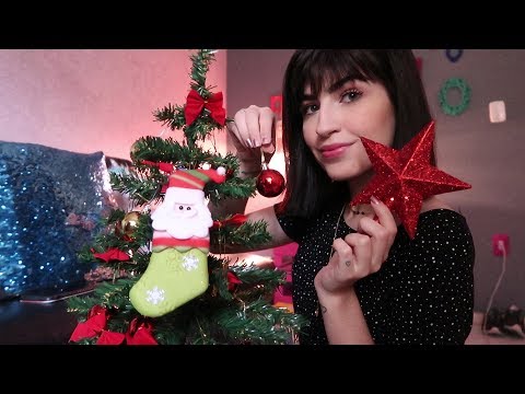 ASMR - Montando árvore de natal!