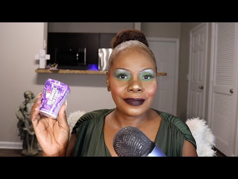 Grape Icebreaker Gum ASMR Chewing Sounds