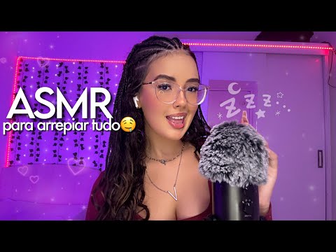 ASMR para pessoas que NUNCA SENTIRAM ARREPIOS 😵 | sons de boca, cafuné, tapping…