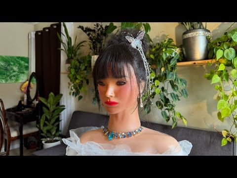 Makeup & Hair ASMR Updo Hairstyle Hairstyling, Adjustments Perfectionist Finishing Touch No Talking 