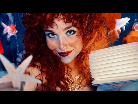ASMR Autistic Ariel Roleplay 🧜‍♀️🐚 Sensory Mermaid Makeover, Pampering & ND Comfort