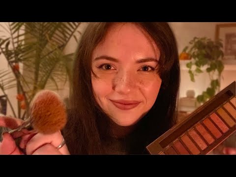 ASMR 🍂 Cozy Fall Makeup Roleplay