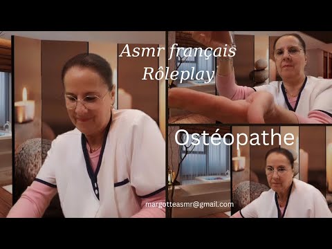 Asmr français Rôleplay "Ostéopathe " demande de "Evaomine"