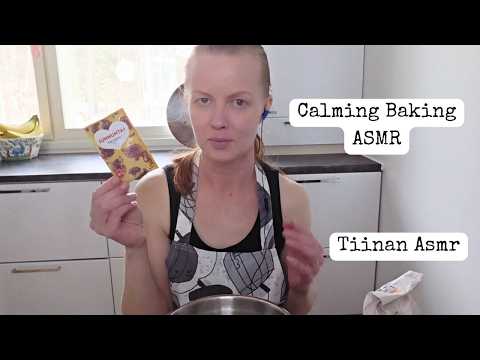 ASMR Soft Spoken with accent: Baking Fresh Carrot Bread Rolls