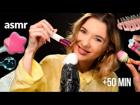 50+ Minutes of No Talking ASMR for Deep Sleep | Triggers Only, Ultra Relaxing