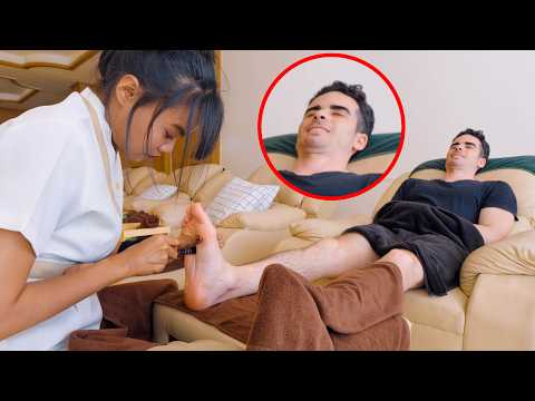 ASMR: Amazing Thai Foot Reflexology Massage with Acupressure Sticks