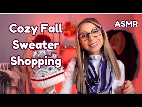 ASMR Cozy Fall Sweater Shop 🧶 Personal Attention & Gentle Shopping Roleplay
