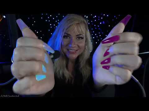 ASMR mouth sounds & hand movements for deep sleep!