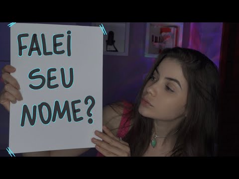 ASMR | Sussurando nomes de meninos e meninas