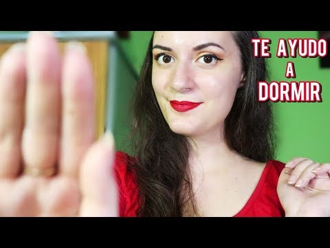 TOCANDO TU CARA para ayudarte a dormir.♥ |EL ASMR