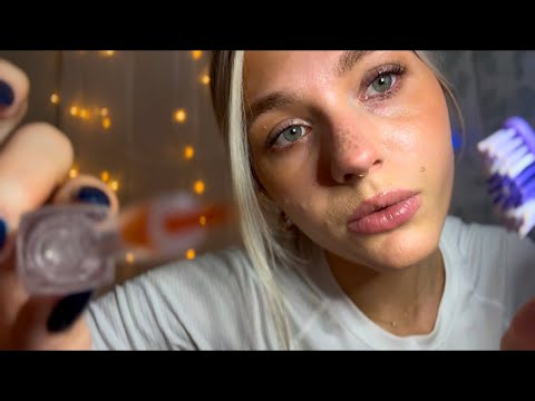 ASMR| IExtra Close Triggers For Sleep (Squishy, Camera Tapping, Lash Serum)🧚‍♀️