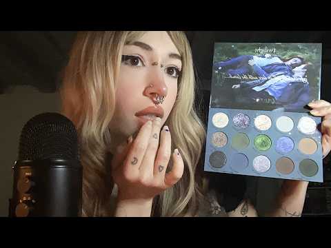ASMR Spit Painting | Mouth Sounds, Visual Triggers, Whispering