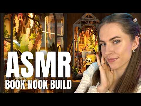 Fall Asleep While I Build This Book Nook | Soft Spoken ASMR