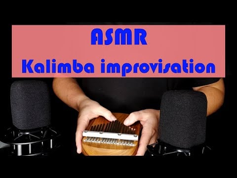First ASMR Kalimba improvisation for sleep