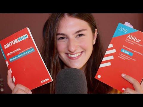 [ASMR] whispering about my ABITUR 2019🖋📚 // (German/deutsch)