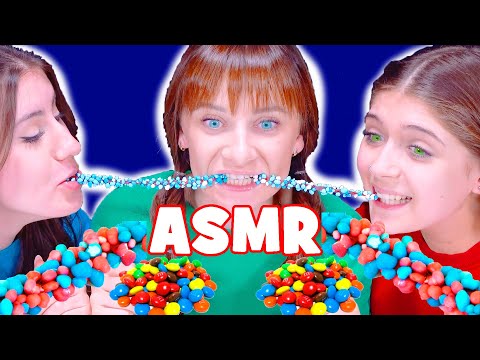 ASMR Eating Sounds Guess the Color Challenge