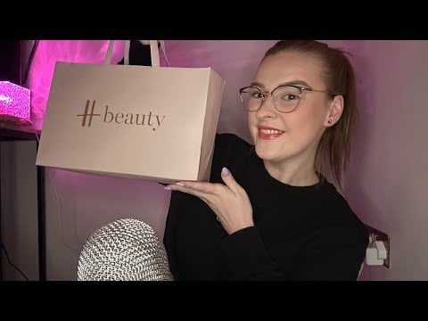 ASMR Beauty Haul 🛍️ Tapping on Makeup & Skincare (Packaging Sounds for Sleep)