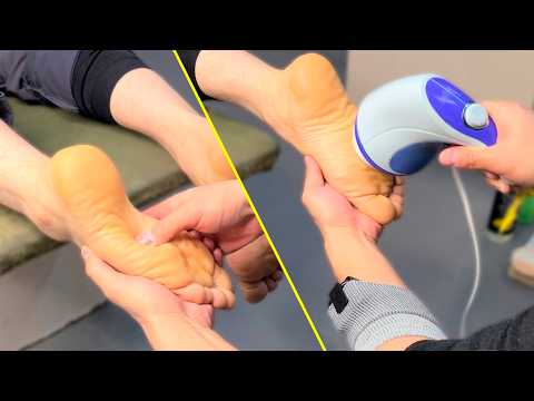 ASMR Foot Massage & Cleaning on ASMR Table