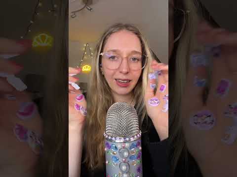 Aah so ein guter Trigger mit den Stickern 🥹 #asmr #triggersforsleep #asmrsounds
