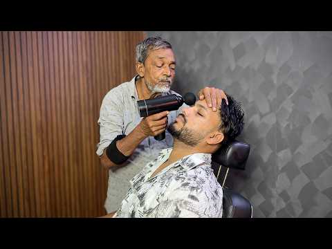 Waris Barber Introduces New Tools | INSANELY Relaxing Head Massage | ASMR Gautam