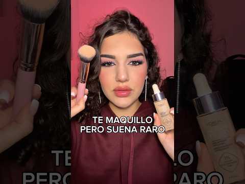 Te Maquillo pero el 🔊SONIDO es RARO😕 #asmr
