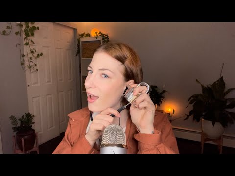 Asmr ticking of metal lock spring sounds, picking locks #shorts