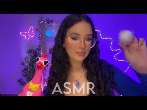 ASMR PARA QUEM PRECISA DORMIR AGORA ⚡️ sons de boca, pincel, toque na tela 