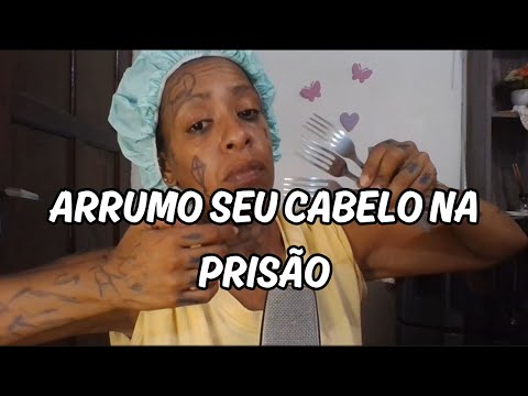 A CABELEIREIRA DA PRISÃO QUE VAI DEIXAR SEU CABELO LINDO         #asmr #comedia