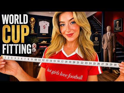 ASMR Measuring | The Ultimate World Cup Football Measuring Experience ⚽ Up-Close Personal Attention
