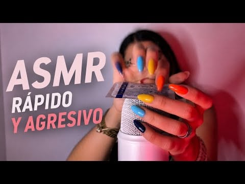 ASMR | RÁPIDO Y AGRESIVO CAÓTICO⚡️SOFT SPOKEN