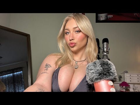 30min of Extremely Sensitive Wet Mouth Sounds + Lip Gloss Application (ASMR)